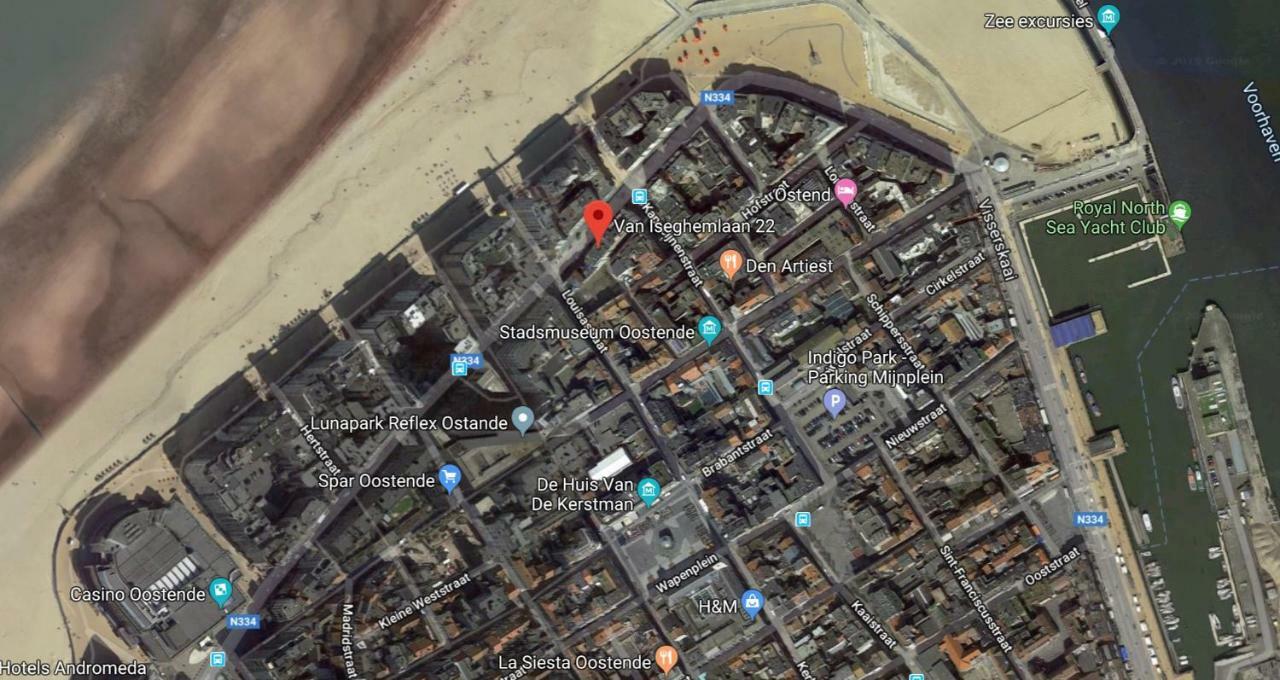 Апартаменты Westminster - Free Parking Остенде Экстерьер фото